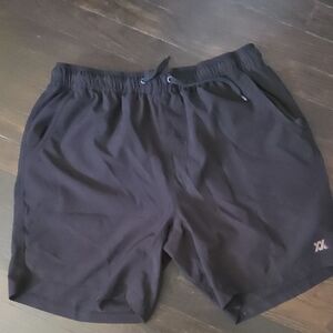 DIXXON Black Athletic Men's Shorts